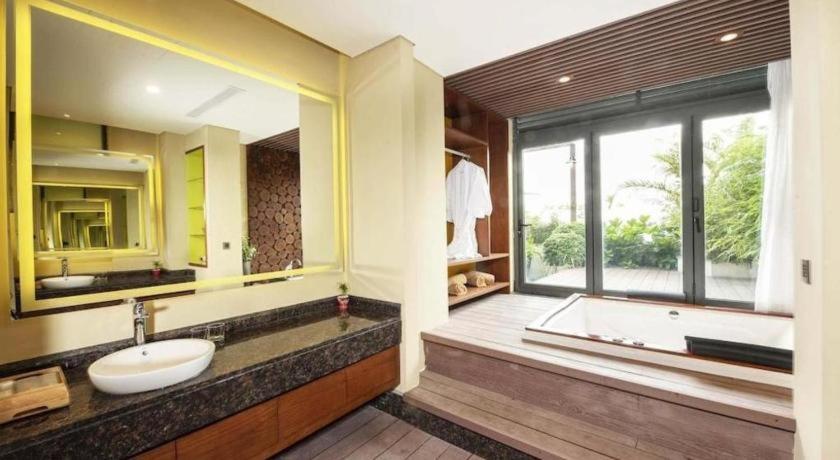Thang Loi Tam Dao Hotel Exterior foto